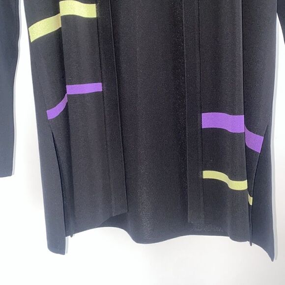Exclusively Misook Open Sweater Duster Cardigan Women’s Size Small Acrylic - Picture 3 of 8